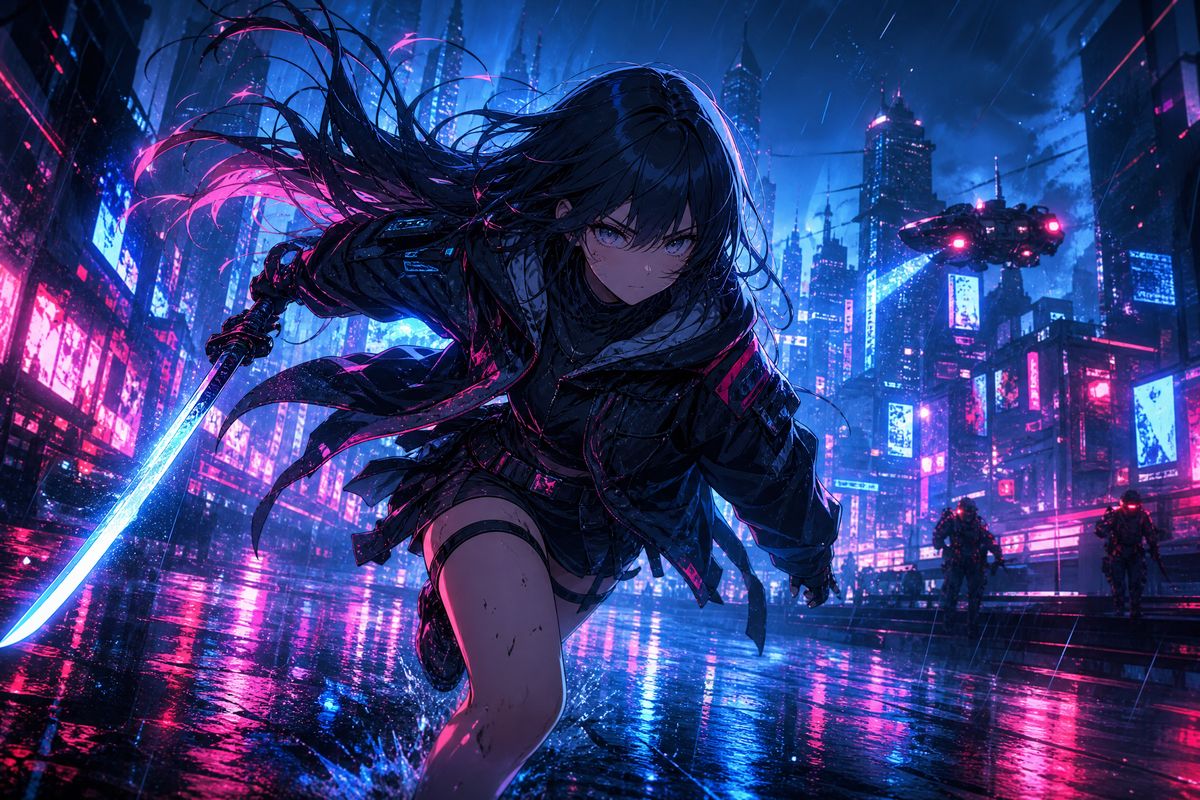 溏心-霓虹都市代码少女动漫剪辑